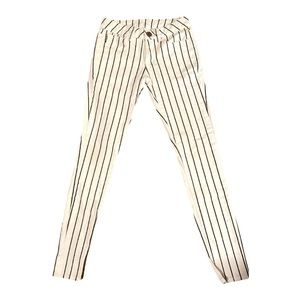 Romeo & Juliet Couture Black & White Skinny Pants